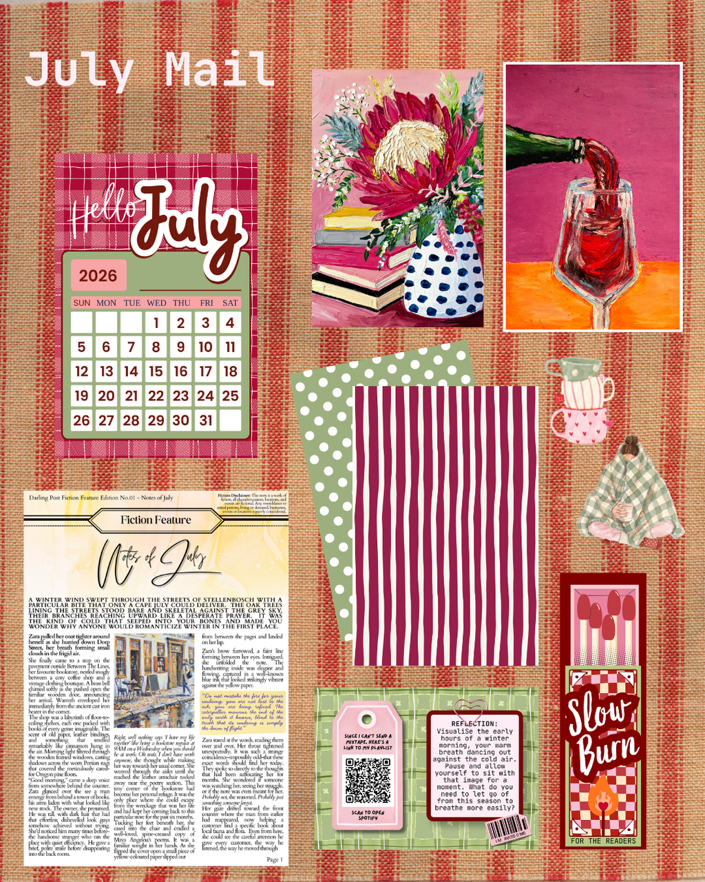 International Full Package Mail Gift Subscription - 6 Months Including Postage