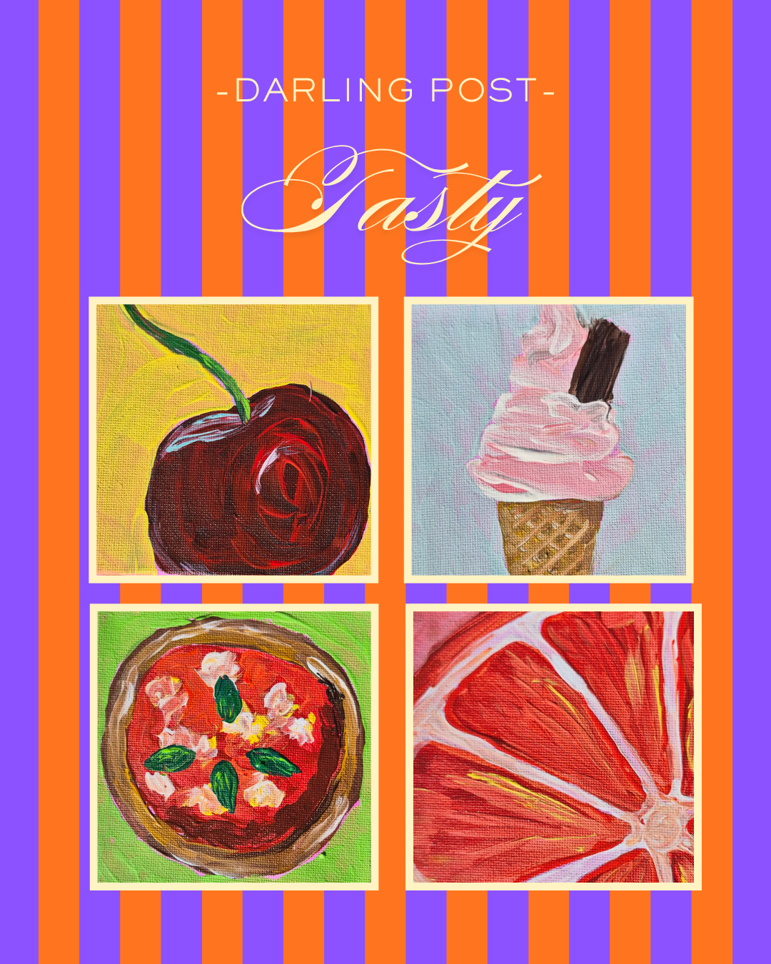 Individual Sticker Sheet - Tasty Edition